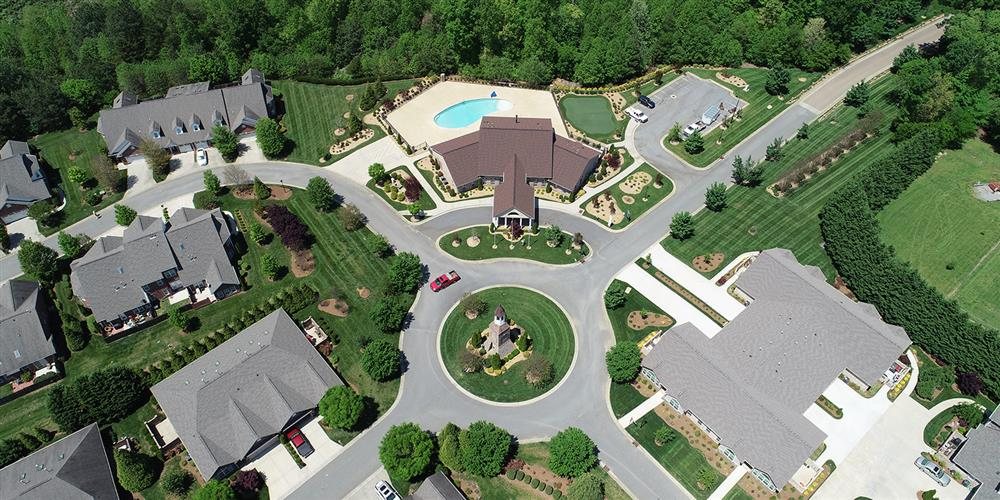 Friedberg Villages community grounds, Greensboro, NC
