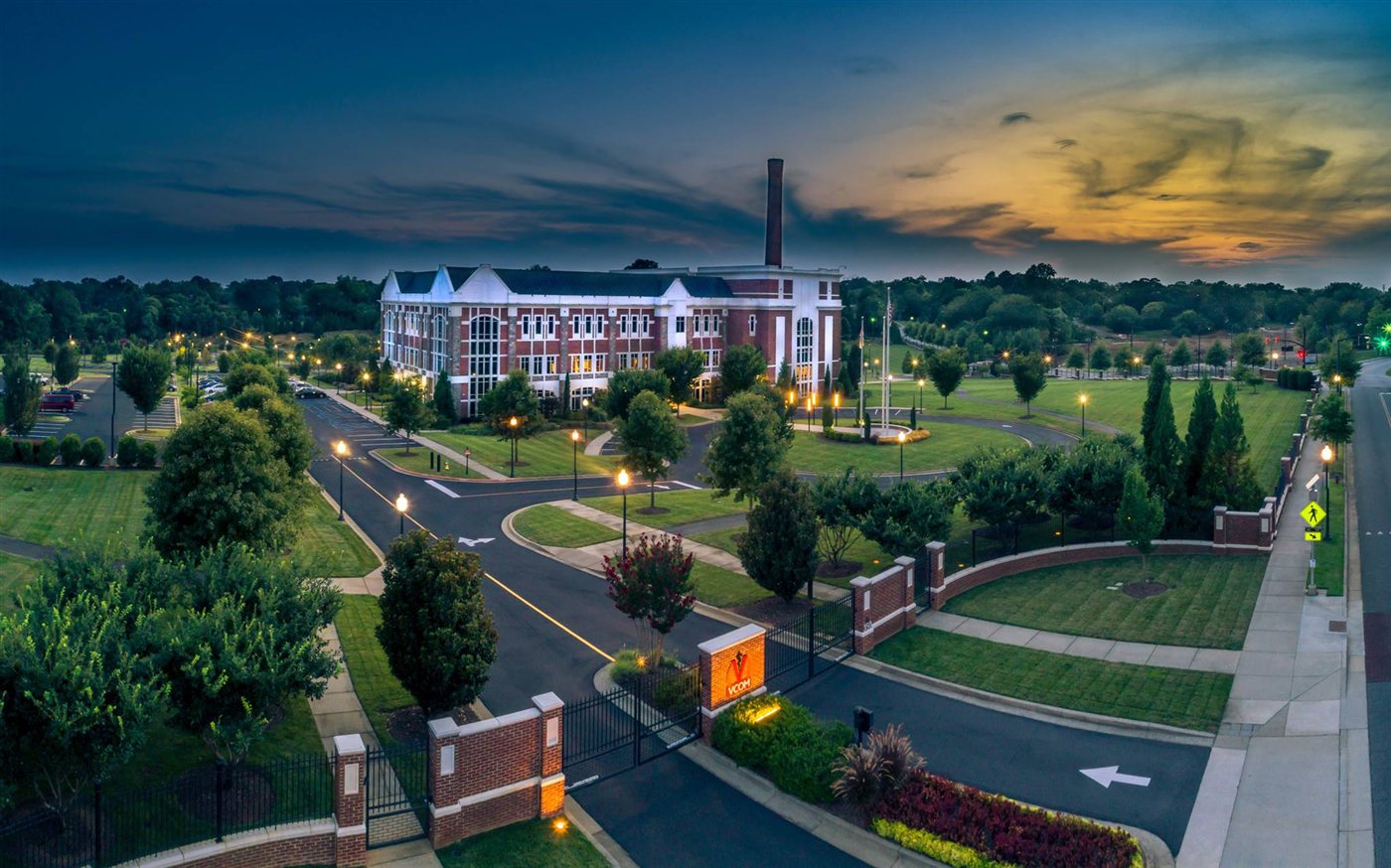 VCOM Carolinas campus grounds, Spartanburg, SC